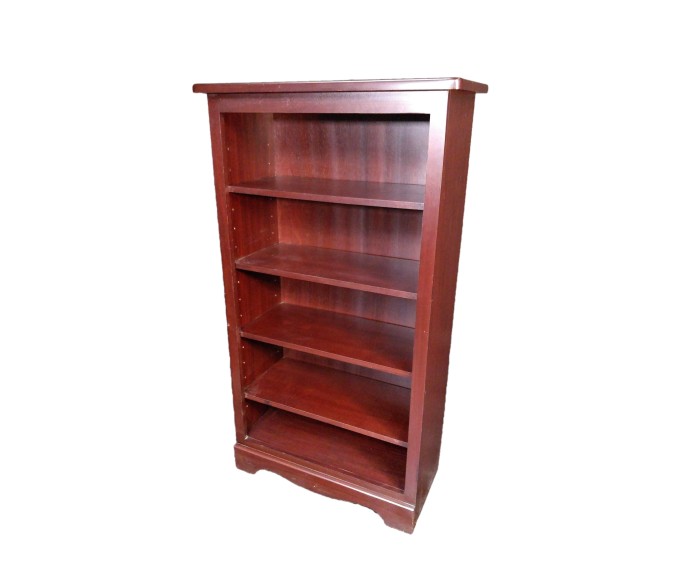 Tucson Bookcase 55 Dark Cherry